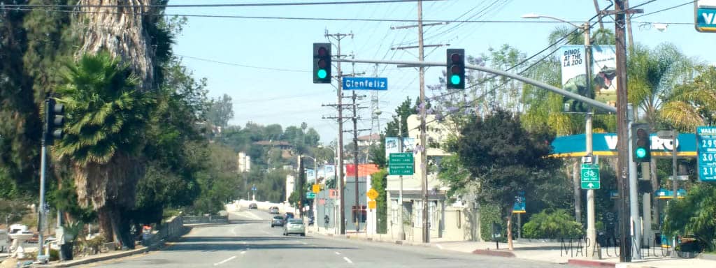 Boulevard Glenfeliz en Atwater, Los Ángeles