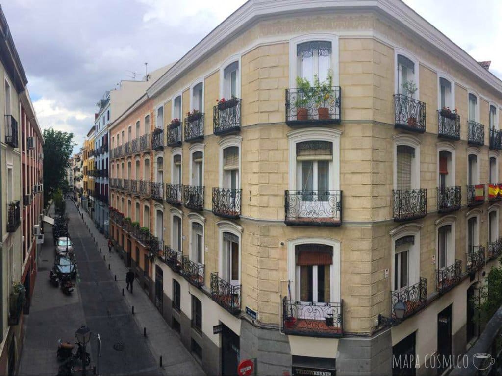 Edificio del Barrio Malasaña Madrid