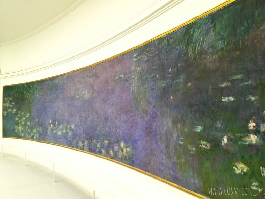 Monet en el museo, un día de lluvia en París