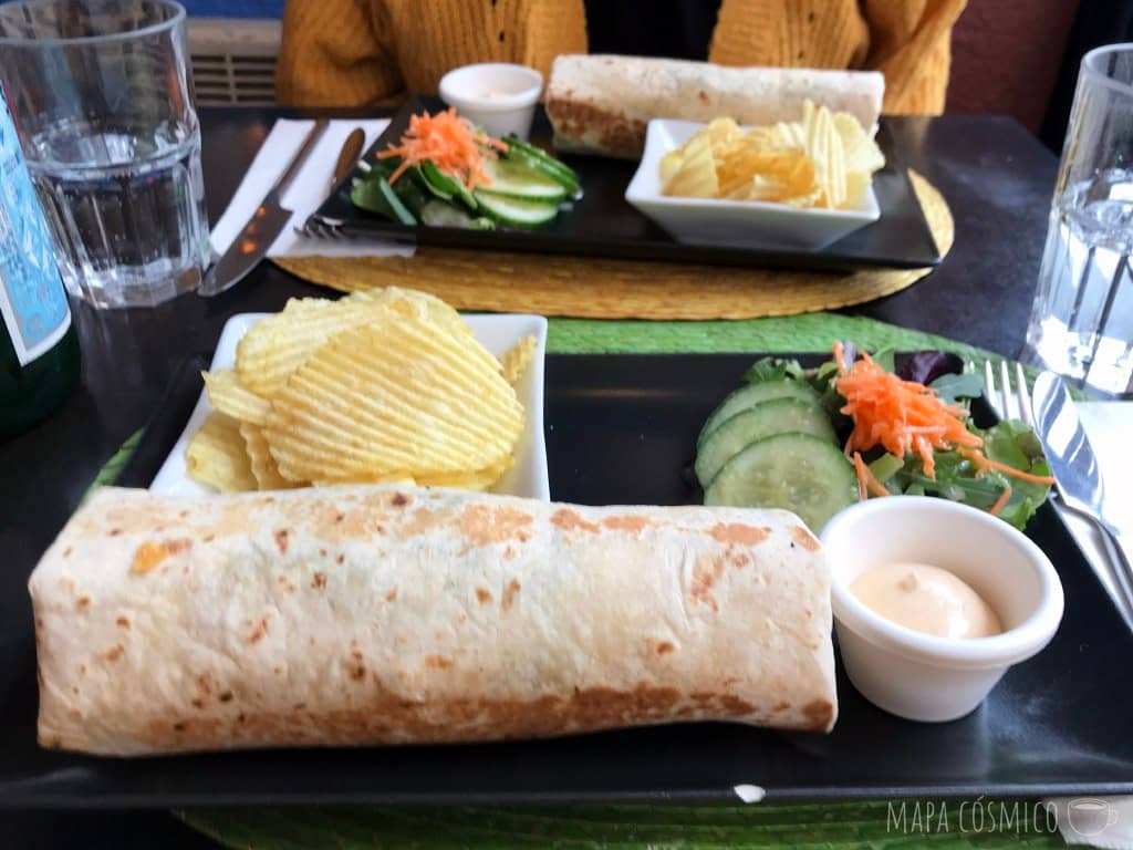 Huitzilin en París: restaurante mexicano, burrito vegetariano