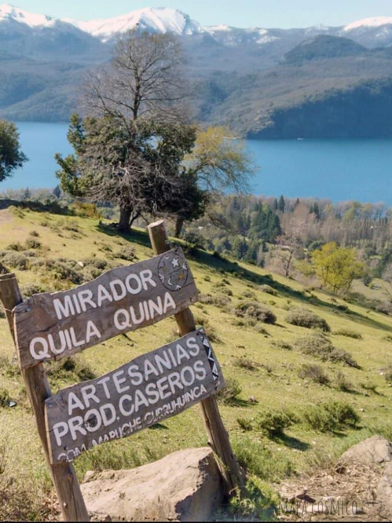 Quila Quina caminata hasta San Martín de los Andes, sin auto