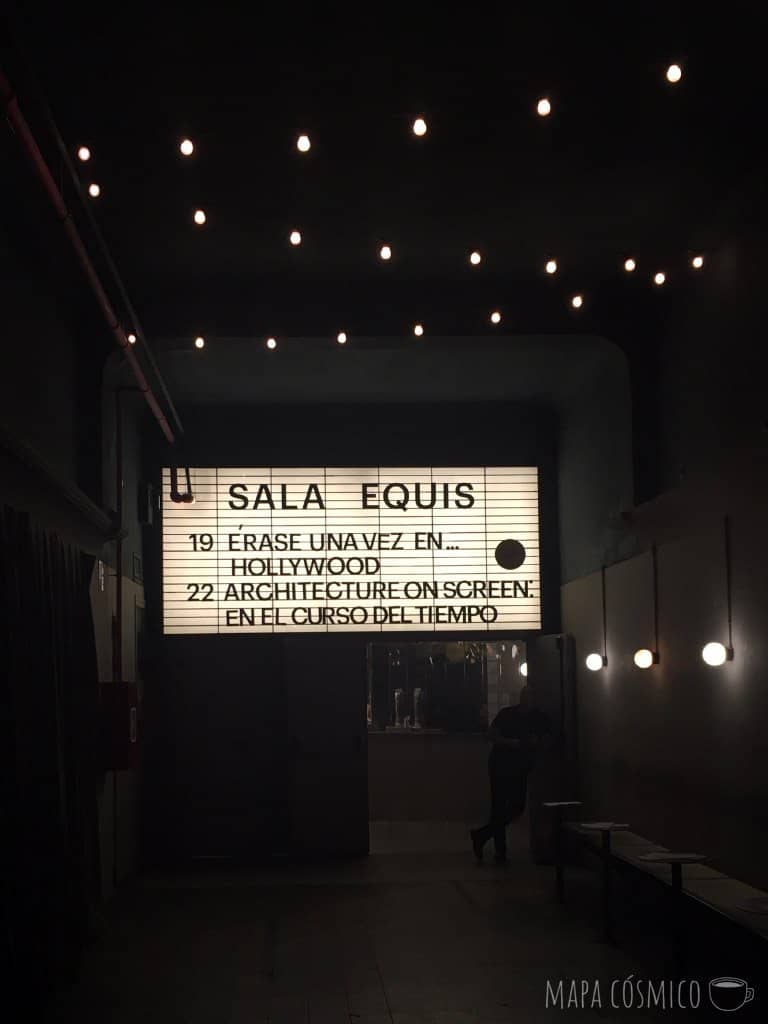 Sala Equis en Lavapies, Madrid. Cine, bar y restaurante