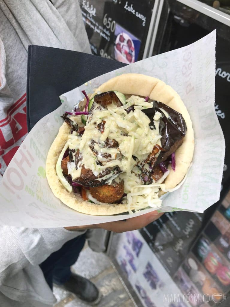 el mejor falafel vegetariano de París