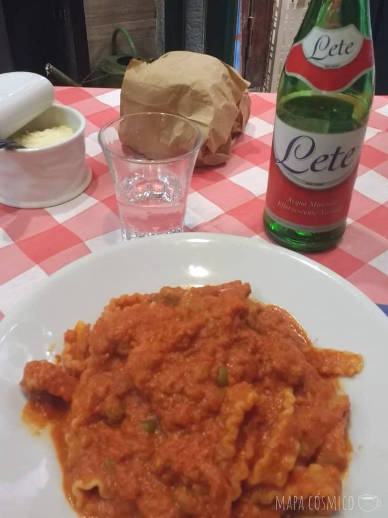 Ragu vegetariano Napoles Italia